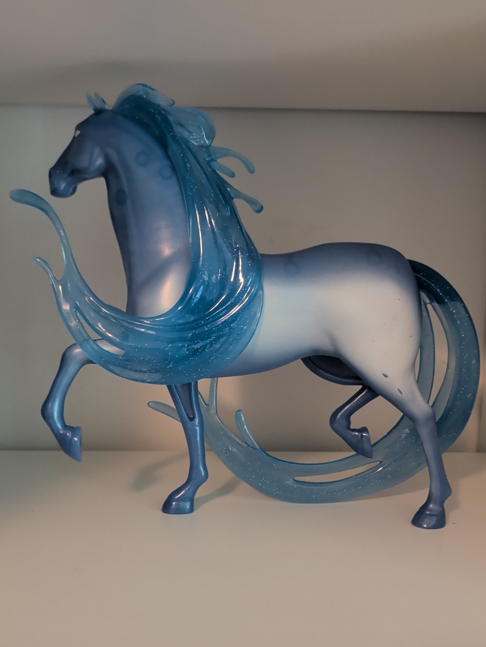 Disney Frozen II Elsa's The Nokk 10" Blue Water Spirit Horse Figure